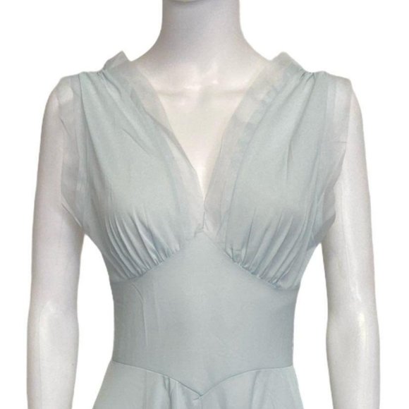 Vtg Sans Souci NWT nylon slip dress nightgown M - Picture 5 of 8